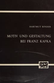 Tapa de Motiv und Gestaltung bei Franz Kafka