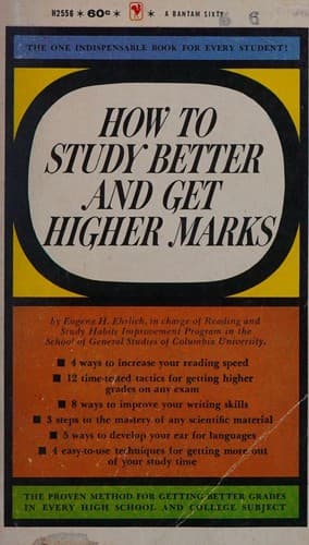 Tapa de How to study better and get higher marks