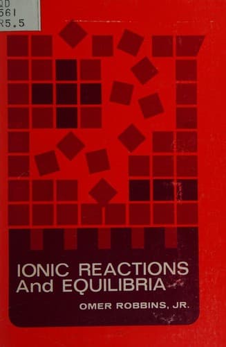 Tapa de Ionic Reactions and Equilibria
