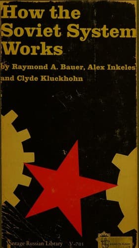 Tapa de How the Soviet system works