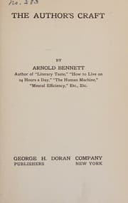 Tapa de Author's Craft