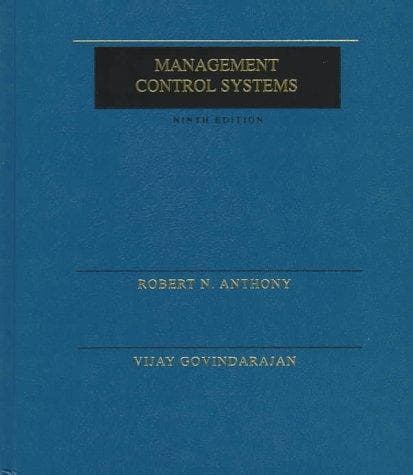 Tapa de Management control systems