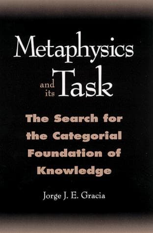 Tapa de Metaphysics and its task