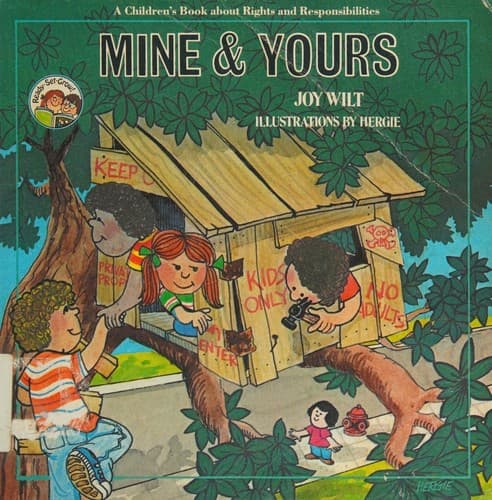 Tapa de Weekly Reader Books presents Mine and yours