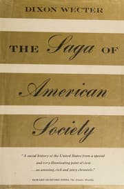 Tapa de The Saga of American Society