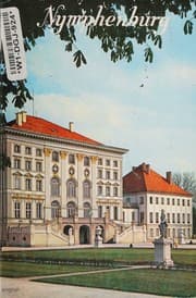 Tapa de Nymphenburg, palace, park, pavilions
