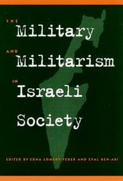 Tapa de Military and Militarism in Israeli Society