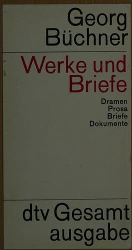 Tapa de Werke Und Briefe