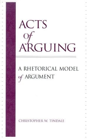 Tapa de Acts of Arguing
