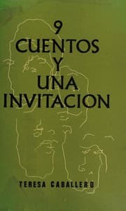 Tapa de 9 cuentos y una invitación.-- ( Nixe. Serie de Ficción )
