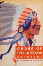 Tapa de order of the arrow handbook boy scouts