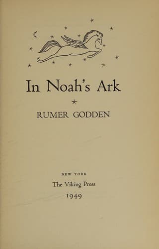 Tapa de In Noah's Ark