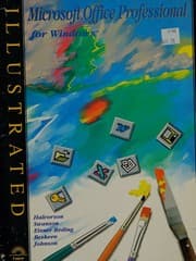 Tapa de Microsoft Office Professional for Windows Illustrated