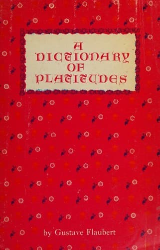 Tapa de A Dictionary of Platitudes