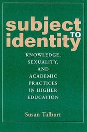Tapa de Subject to Identity