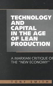 Tapa de Technology and Capital in the Age of Lean Production