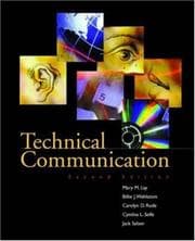 Tapa de Technical communication