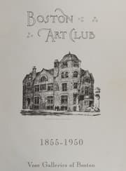 Tapa de Boston Art Club