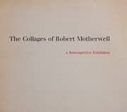 Tapa de The collages of Robert Motherwell