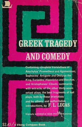 Tapa de Greek tragedy and comedy