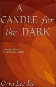 Tapa de A candle for the dark