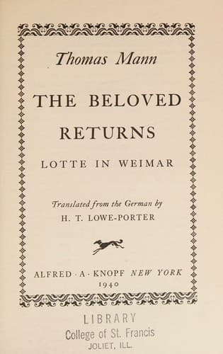 Tapa de The Beloved Returns