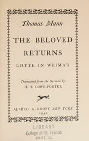 Tapa de The Beloved Returns