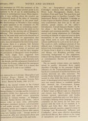 Tapa de Notes and queries