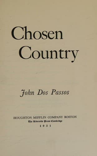 Tapa de Chosen country