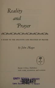 Tapa de REALITY AND PRAYER