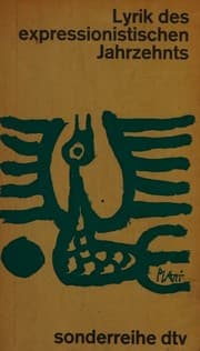 Tapa de lyrik des expressionistischen jahrzehnts