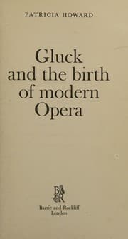 Tapa de Gluck and the birth of modern opera