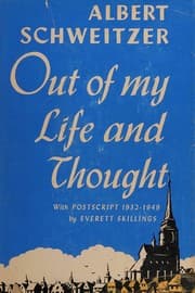 Tapa de Out of my life and thought