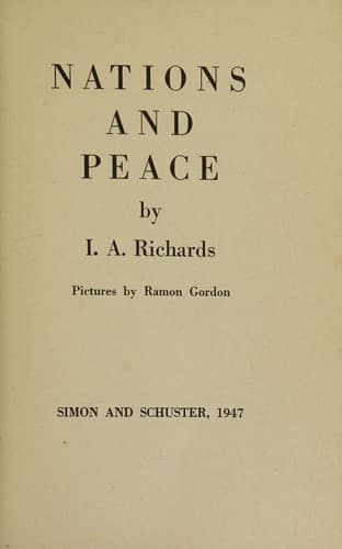 Tapa de Nations and peace