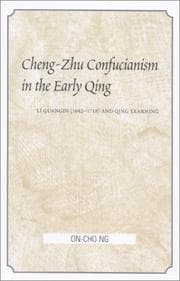Tapa de Cheng-Zhu Confucianism in the Early Qing