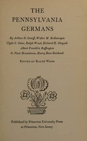 Tapa de The Pennsylvania Germans