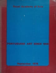 Tapa de Portuguese Art Since 1910