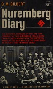 Tapa de By Gilbert Nuremberg Diary (1st Da Capo Press Ed)