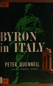 Tapa de Byron in Italy (Compass Books)