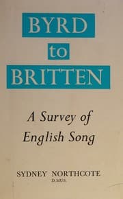 Tapa de Byrd  to Britten