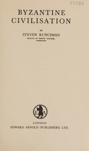Tapa de Byzantine civilisation