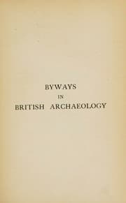 Tapa de Byways in British archaeology