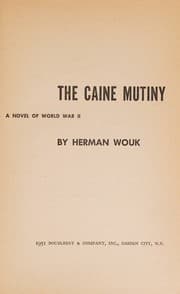 Tapa de the caine mutiny