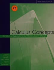 Tapa de Calculus Concepts