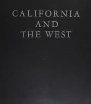 Tapa de California and the West A U.S. Camera Book with Ninety Six Photographs