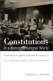 Tapa de Constitutions in a Nonconstitutional World