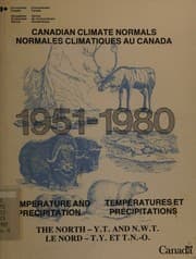 Tapa de Canadian Climate Normals Normales Climatiques Au Canada