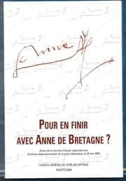Tapa de Pour en finir avec Anne de Bretagne?