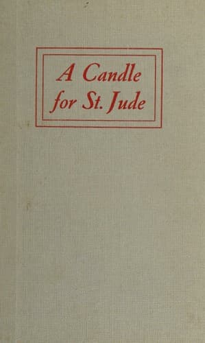 Tapa de A Candle For St. Jude