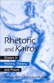 Tapa de Rhetoric and Kairos